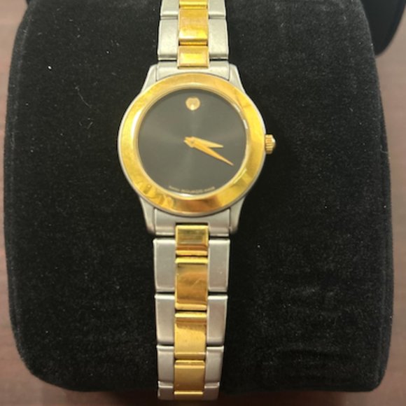 Movado ladies two-tone watch